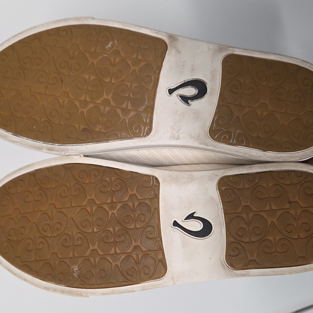OluKai White Mesh Shoes Size 9.5 - Picture 7 of 7
